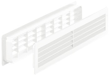 Větrací lišty, Polystyren, 800 Hewi