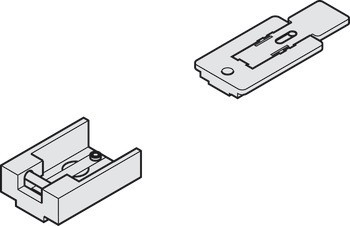 Vložka aretace v otevřené poloze, pro G 96 N kluznou lištu, Dormakaba
