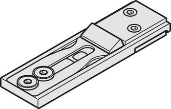 vložka aretace v otevřené poloze, Pro TS 5000, TS 5000 Softclose, TS 5000 Ism a TS 5000 Ecline
