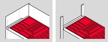 Vložka na šperky, Pro výsuvný rám Häfele Dresscode