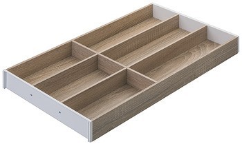 Vložka pro příbory, Blum Ambia Line design dřeva