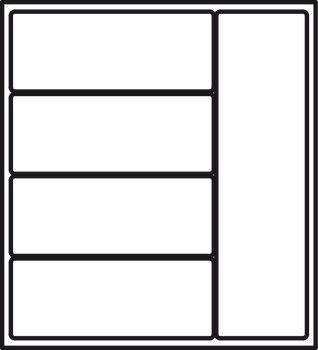 Vložka pro příbory, Häfele Matrix Box P, plast