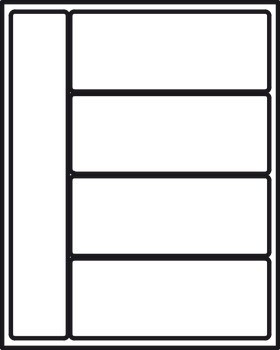 Vložka pro příbory, jmenovitá délka 500 mm, pro zaříznutí na míru