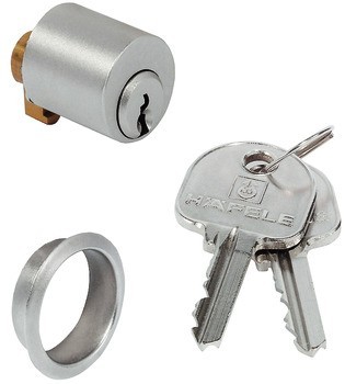 Vložka s pinovými stavítky, standardní profil, průměr 18 mm, pro tělo roletkového zámku Häfele Symo FM Pro