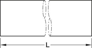 Vnější a vnitřní trubka, kulatý potrubní systém