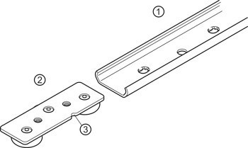 Vozík, Pro lineární výsuvy 29 mm
