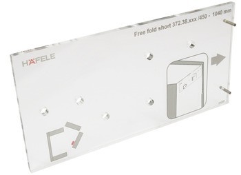 Vrtací přípravek, Häfele Free fold