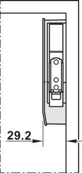 Výklopné kování, Blum Aventos HK-S Tip-On