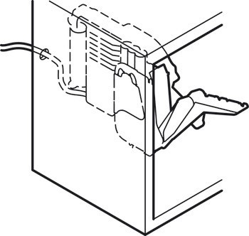Výklopné kování, Häfele Free flap 3.15 E (elektrické)