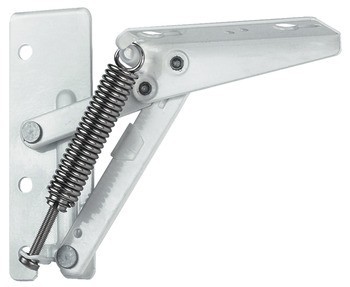 Výklopné kování, pro jednodílné výklopy ze dřeva nebo s širokým hliníkovým rámečkem