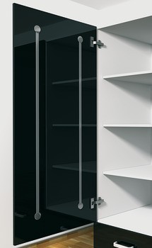 Vyrovnávací kování, Häfele Planofit 110, sada, pro dřevěné dveře