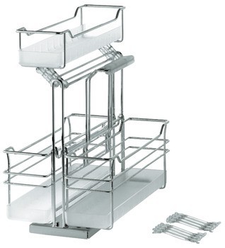 Výsuv pod dřezem, Pro montáž na panel