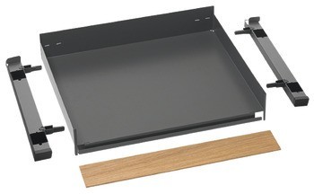 Výsuvná police, Pro vnitřní výsuv spodní skříňky