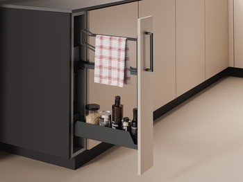 Výsuvný věšák na ručníky, Häfele Utensio ST10 Plus Towel Base