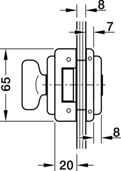 WC zámek, Studio Classic, Dorma Glas