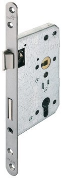 Zadlabací zámek, pro otočné dveře, BMH 450, třída 4, délka čelního plechu 280 mm