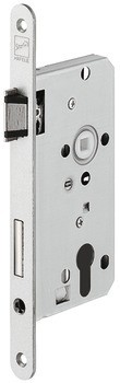 Zadlabací zámek, pro otočné dveře, Startec, profilová vložka, backset 55 mm