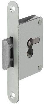 Zadlabací zámek, pro dozický klíč, backset 15-40 mm, čelní plech 80 mm