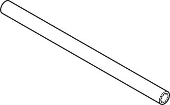 Zajišťovací mechanismus police, pro skryté výsuvy Blum Tandem a Movento