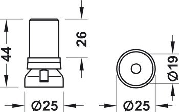 Základní element, b, kulatý