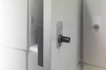 Zámek šatní skříňky, Häfele Dialock LockerLock LL 300, zámek provozovaný na baterii, pro Tag-itTM-ISO, Mifare Classic a Mifare DESfire