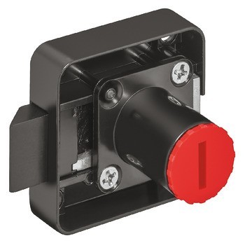 Zámek se střelkou k přišroubování, Häfele Symo, backset 25 mm