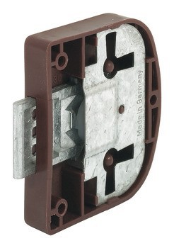Zámek se závorou k přišroubování, se záskočkou, backset 15-30 mm