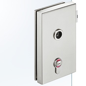 Zámek WC/koupelny na skleněné dveře, GHP 203, Startec