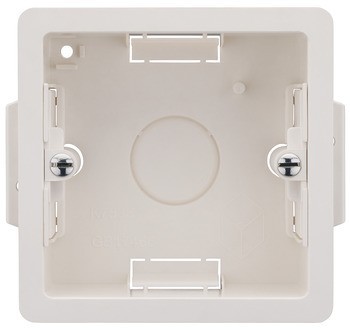 Zapuštěná krabička pro montáž do dutých stěn, pro terminál pro úsporu energie