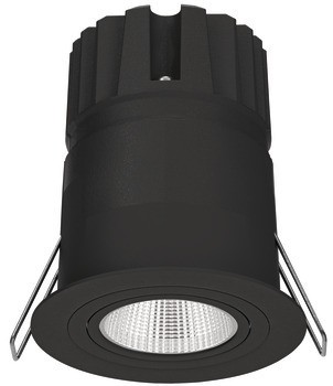 Zapuštěné svítidlo pro montáž na strop, Häfele Lighting R One, 2pólové (jednobarevné), 500 mA, konstantní proud, 9 W, průměr vrtaného otvoru 68 mm