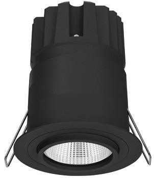 Zapuštěné svítidlo pro montáž na strop, Häfele Lighting R One, 2pólové (jednobarevné), 500 mA, konstantní proud, 9 W, průměr vrtaného otvoru 68 mm