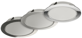 Zapuštěné svítidlo, Häfele Loox LED 2048, 12 V, 3pólové (tunable white), průměr vrtaného otvoru 55 mm, ocel