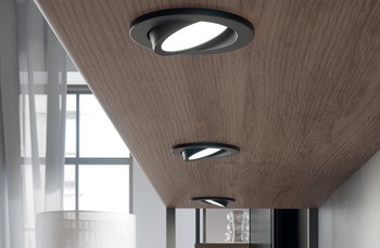 Zapuštěné svítidlo, LED 1154, 12 V, vrtaný otvor ⌀ 68 mm, plast