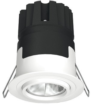 Zapuštěné svítidlo pro montáž na strop, Häfele Lighting R One Connect 2pólové (tunable white), 24 V, 12 W, průměr vrtaného otvoru 68 mm