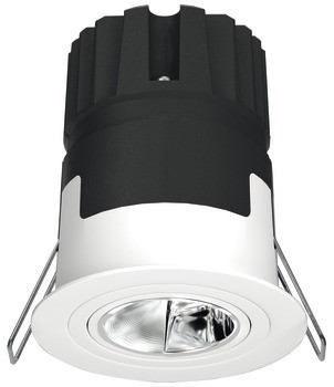 Zapuštěné svítidlo pro montáž na strop, Häfele Lighting R One Connect 2pólové (tunable white), 24 V, 12 W, průměr vrtaného otvoru 68 mm
