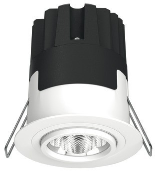 Zapuštěné svítidlo pro montáž na strop, Häfele Lighting R One Connect 2pólové (tunable white), 24 V, 12 W, průměr vrtaného otvoru 68 mm
