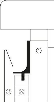 Zapuštěný úchytkový profil