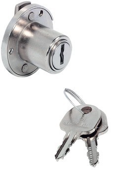 Zápustný zámek, Häfele Symo FM Plus s pevnou vložkou s plátkovými stavítky