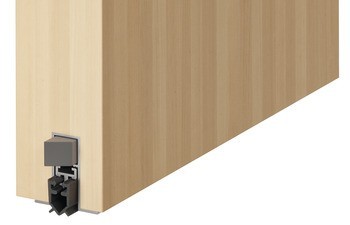 Zasouvací dveřní těsnění, DDS 12s, pro dřevěné dveře, Startec