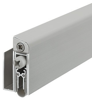 Zasouvací dveřní těsnění, Schall-Ex® Duo GS, Athmer, barva stříbra, elox