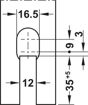 Zasouvací dveřní těsnění, Schall-Ex® Slide & Lock M-12 WS, Athmer