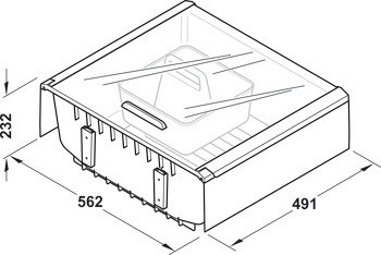 Zásuvka na potraviny, Hailo Pantry Box