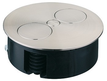 Zásuvkový díl, Dvojitá zásuvka s otočným krytem, 230 V