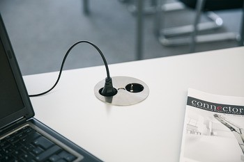 Zásuvkový díl, Dvojitá zásuvka s otočným krytem, 230 V