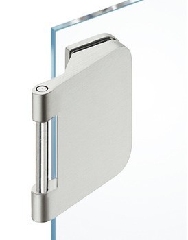 Závěs pro skleněné dveře, Kulatý, 3dílný (díl na dveřní křídlo), Startec