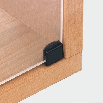 Závěs pro skleněné dveře, pro montáž dveří bez vrtání do skla, délka 20 mm