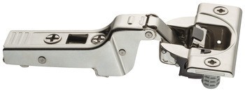 Závěs profilových dveří, Blum Clip Top Blumotion 95°, polonaložená montáž