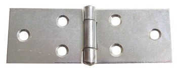 Závěs, Válcované, s nýtovaným čepem, zalomení A, přímé