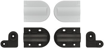 Závěs víka, Tlumené zavírání, pro středně velká víka