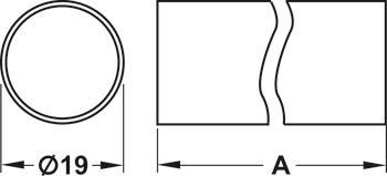 Závěsná trubka, Nerez